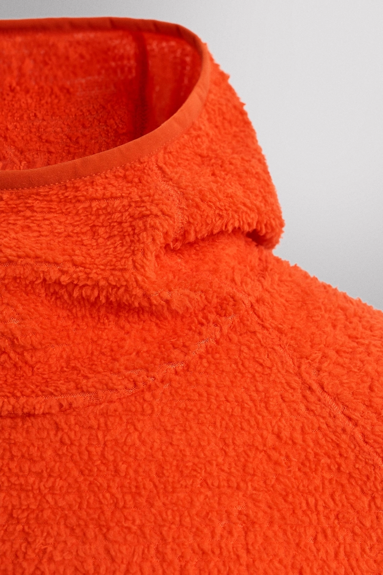 Худи с текстурой флиса для активного отдыха на лыжах zara