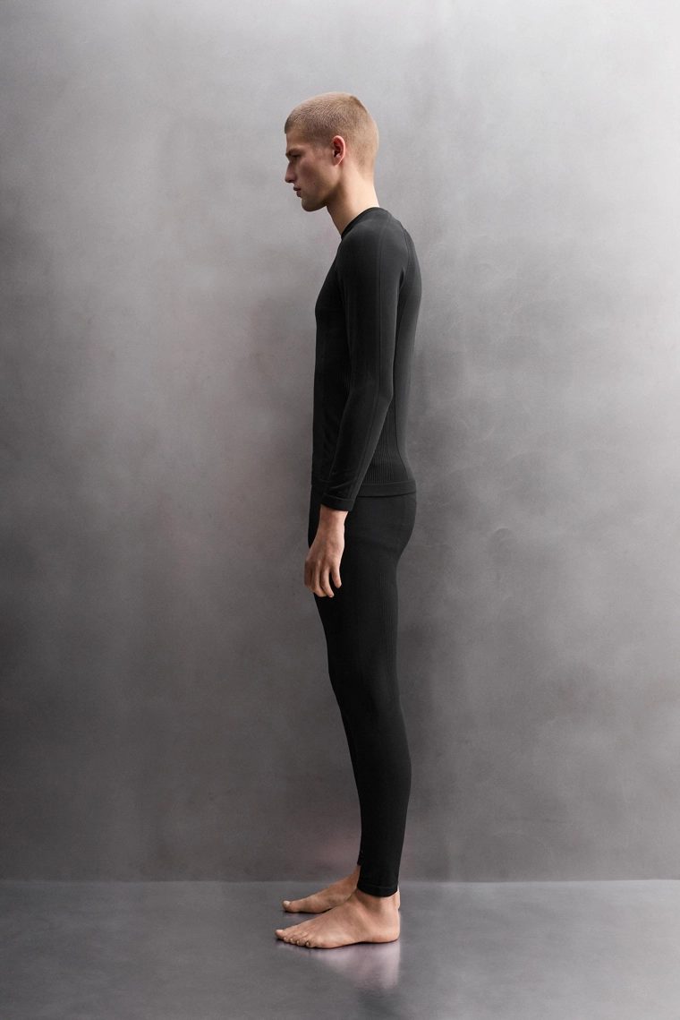 Лонгслив для активного отдыха на лыжах zara