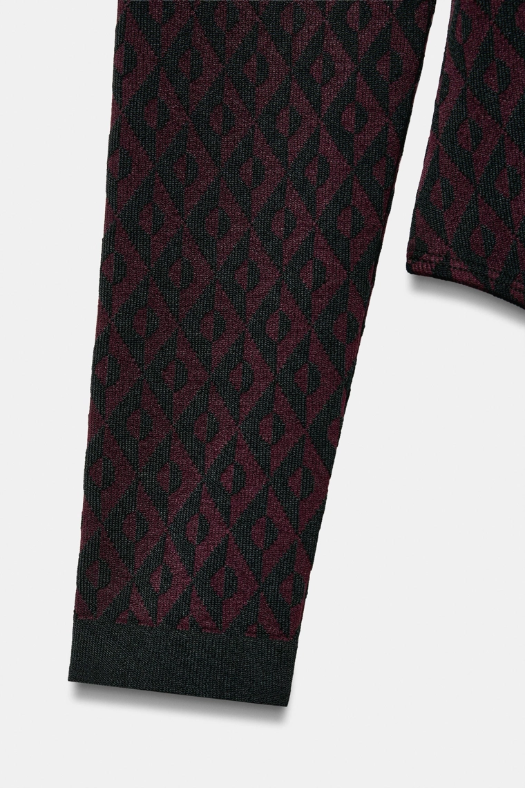 Боди безшовное для активного отдыха с технологией джаккард zara