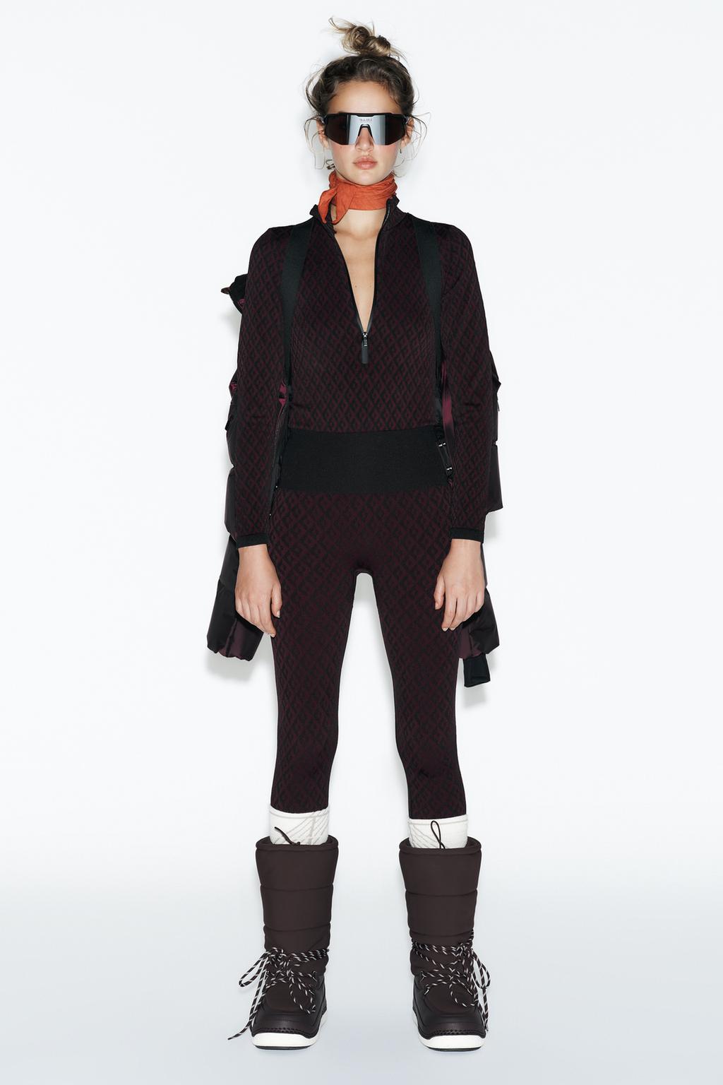 ЖАККАРДОВЫЕ ЛЕГИНСЫ — SKI COLLECTION