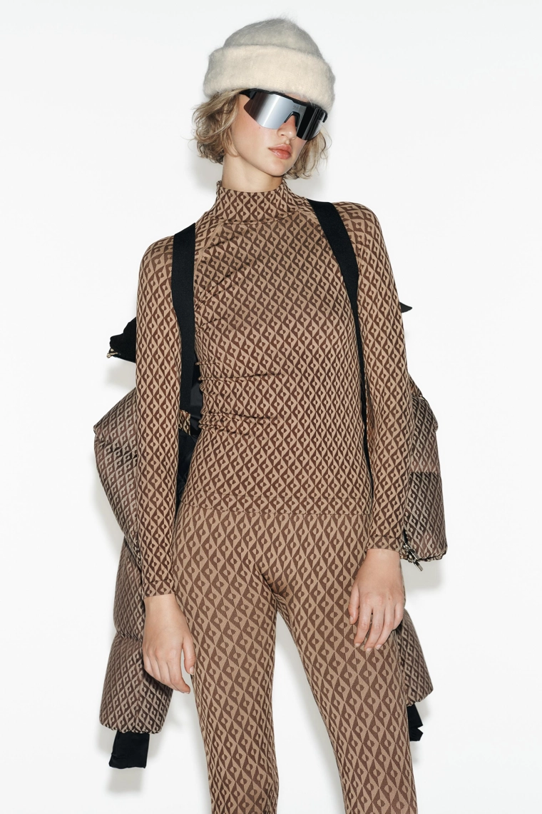 Легкая структурная термобельевая майка из коллекции для лыж zara