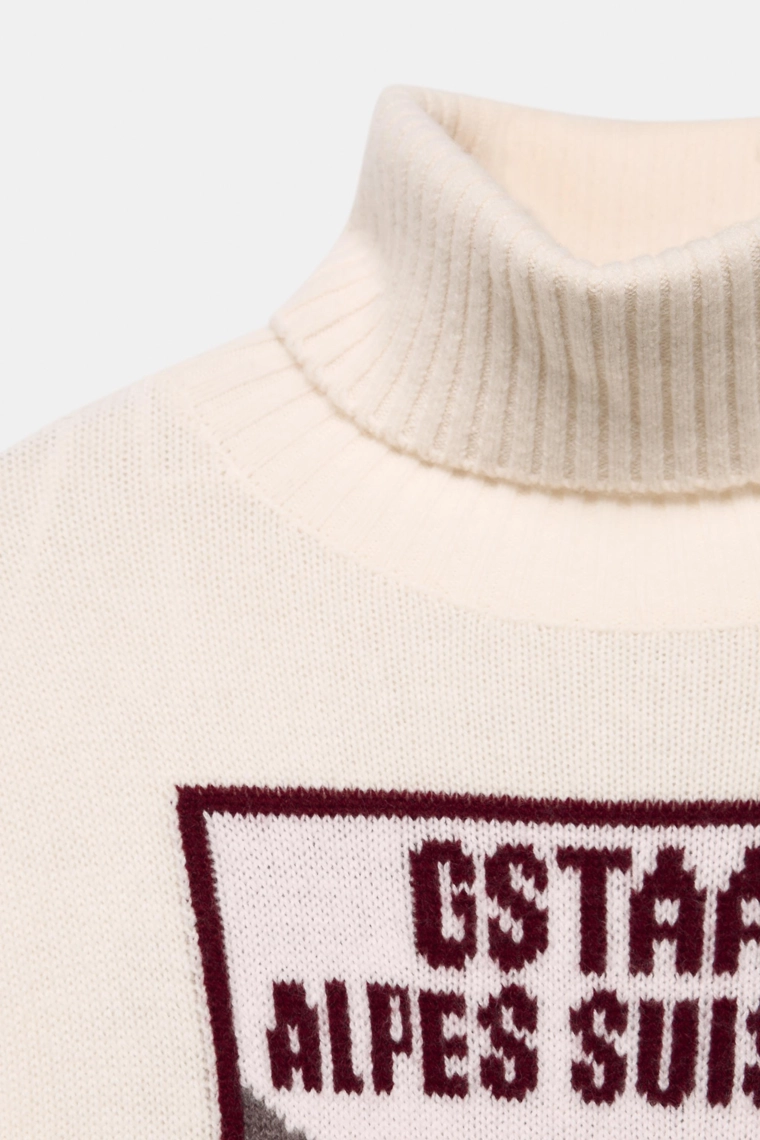 Свитер коллекции для горнолыжного курорта из 90% шерсти