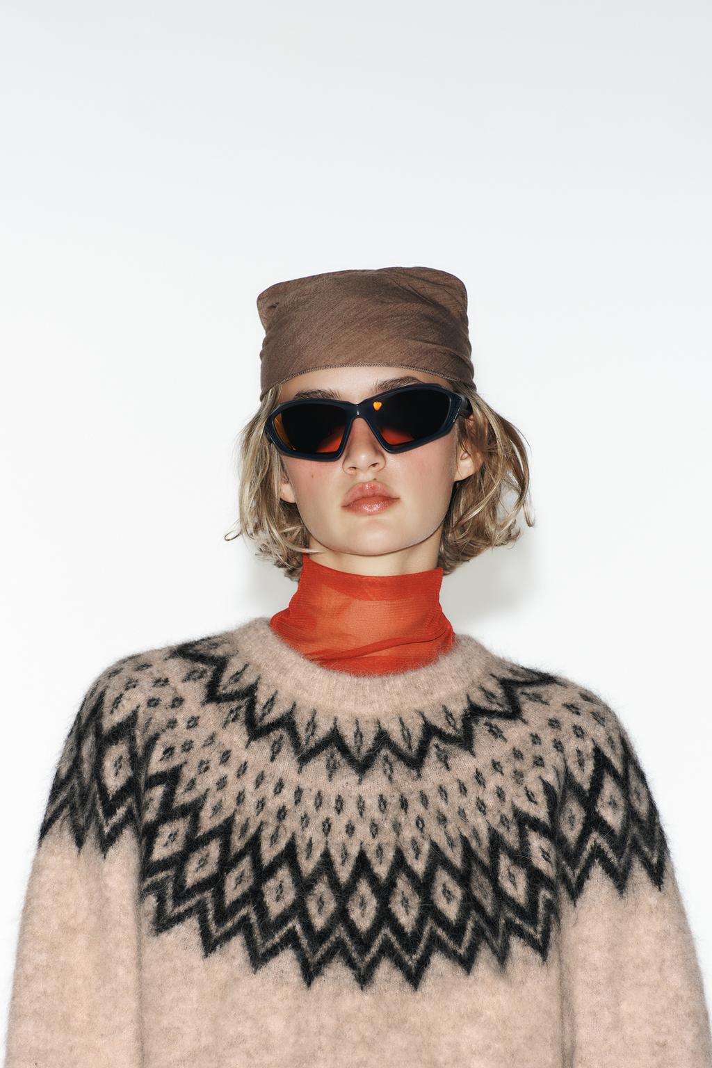 СВИТЕР ИЗ АЛЬПАКИ С ЖАККАРДОВЫМ УЗОРОМ — SKI COLLECTION