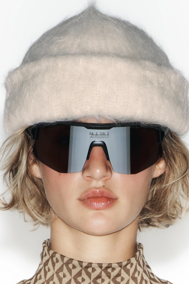 Шапка из альпаки из коллекции горнолыжной одежды