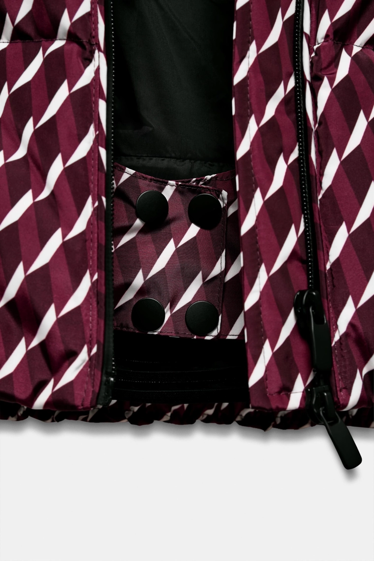 Пуховик с ветрозащитой и водоотталкивающей отделкой recco® technology ski collection