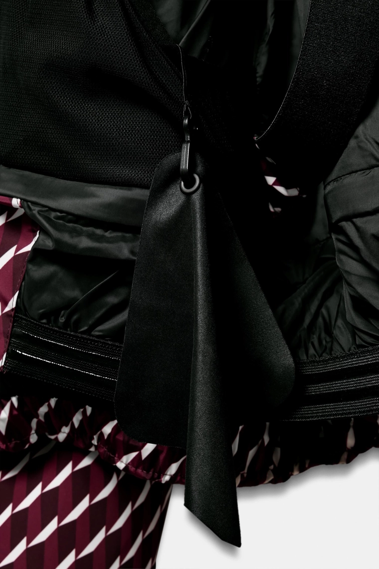 Пуховик с ветрозащитой и водоотталкивающей отделкой recco® technology ski collection