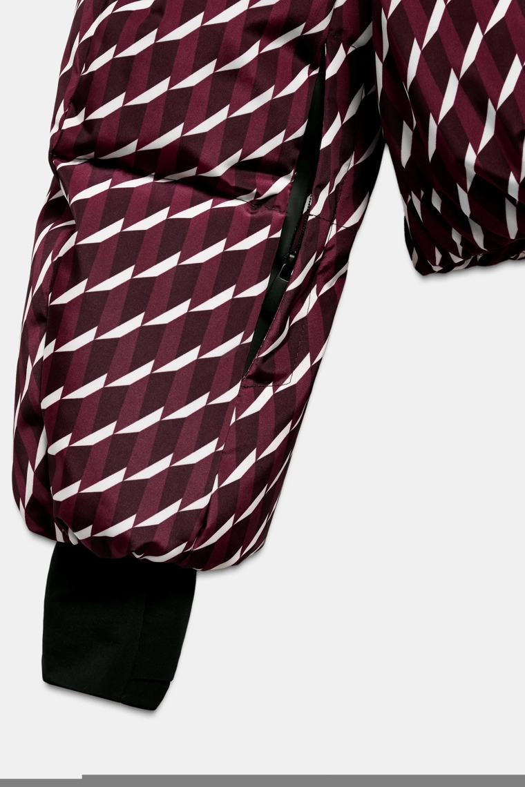 Пуховик с ветрозащитой и водоотталкивающей отделкой recco® technology ski collection