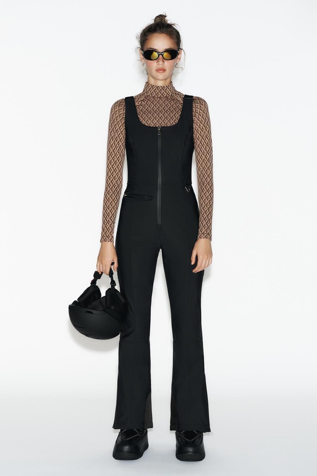 КОМБИНЕЗОН НА БРЕТЕЛЯХ WATER RESISTANT И WINDPROOF С ТЕХНОЛОГИЕЙ RECCO® — SKI COLLECTION