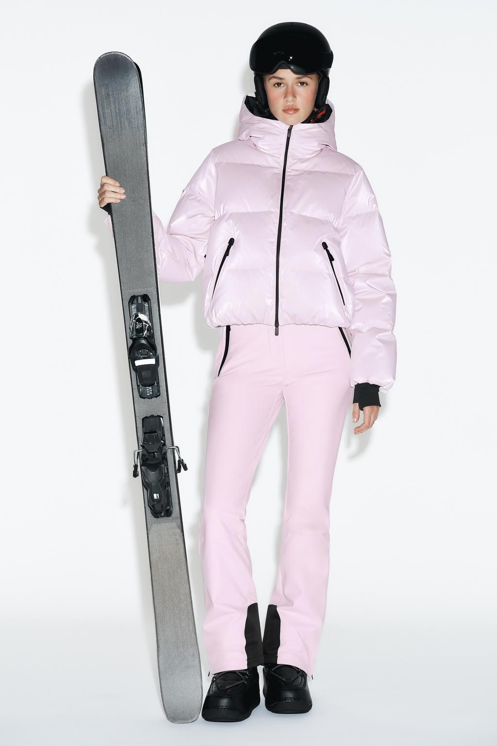 Zara Пуховик water resistant windproof с технологией recco