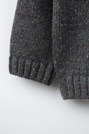 Жаккардовый свитер с таксой- Заказать в России