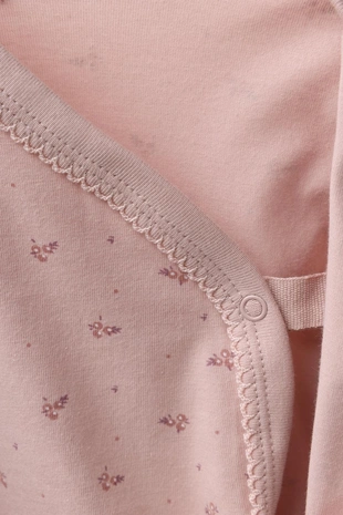 Набор из трех боди-кимоно с цветочным принтом- Заказать в России