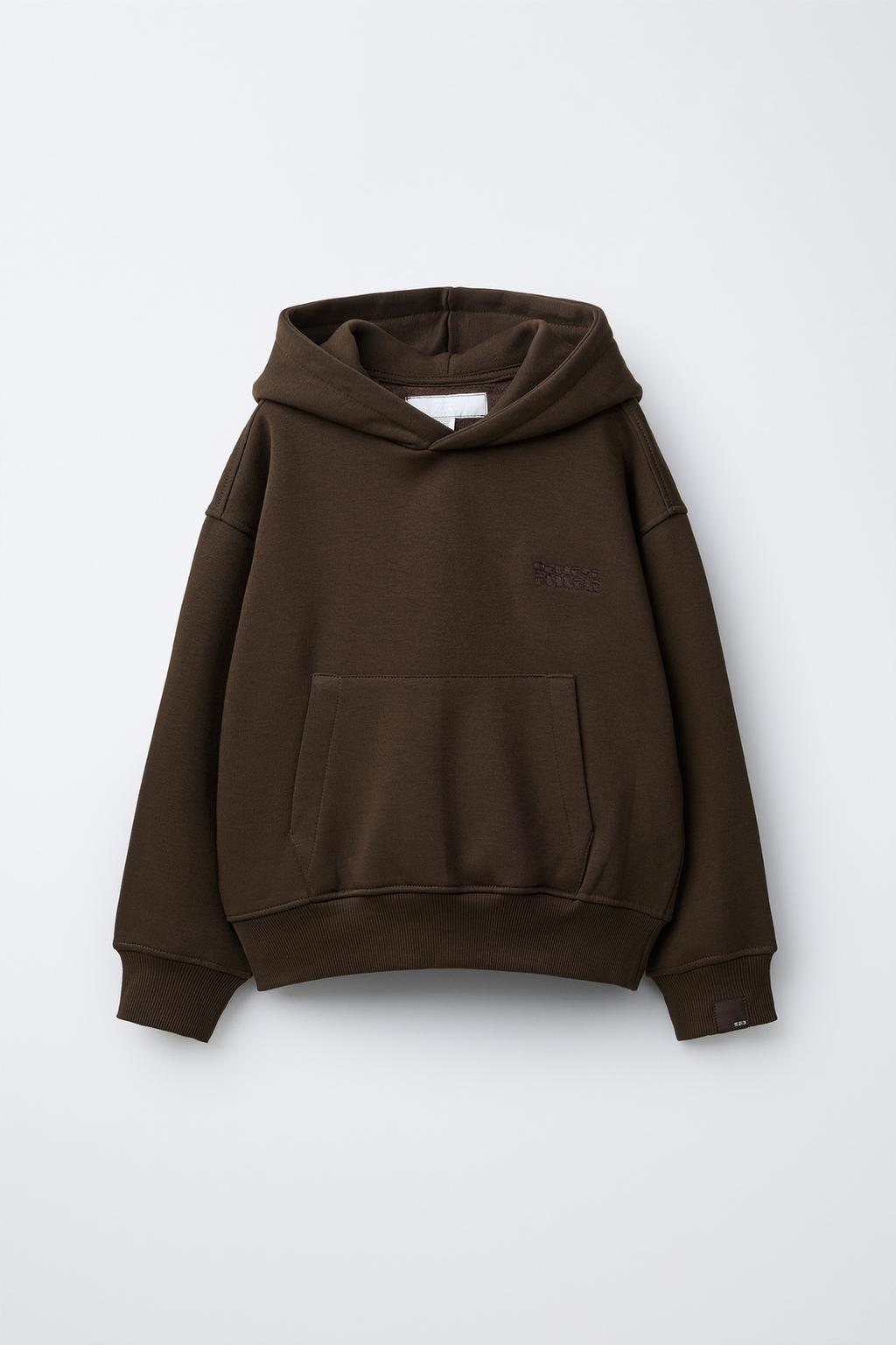 КОМПЛЕКТ ИЗ ХУДИ И БРЮК WIDE LEG С ВЫШИВКОЙ