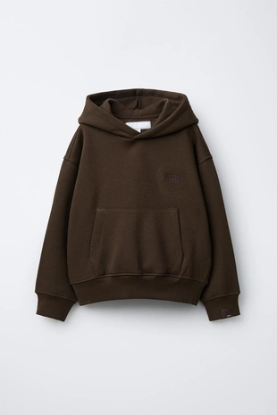 Комплект из худи и брюк WIDE LEG с вышивкой- Заказать в России