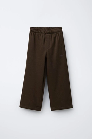 Комплект из худи и брюк WIDE LEG с вышивкой- Заказать в России