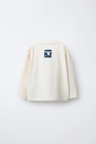 Футболка с рельефным принтом муми-тролли ©- Заказать в России