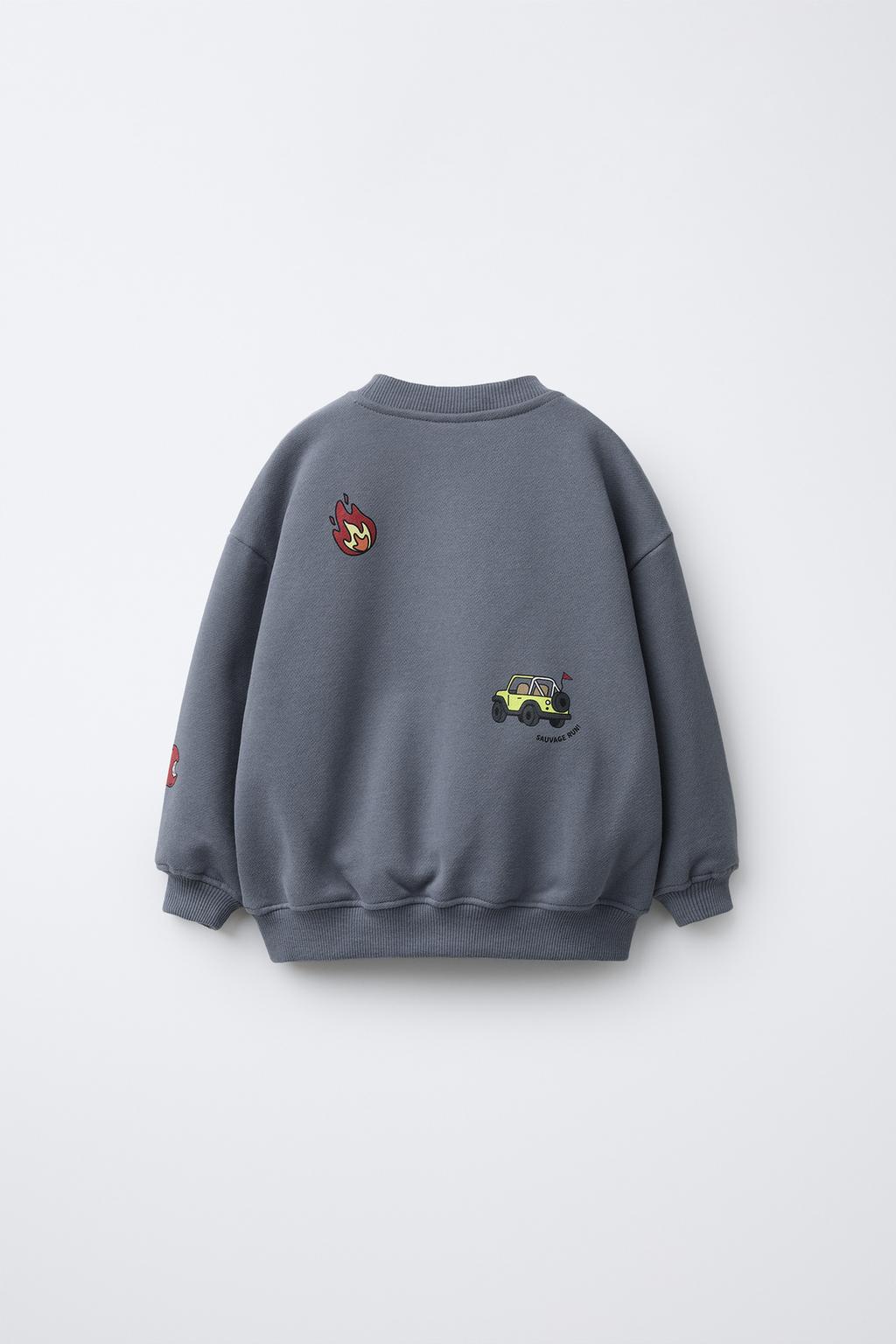 ТОЛСТОВКА С ПРИНТОМ «ЖИВОТНЫЕ»