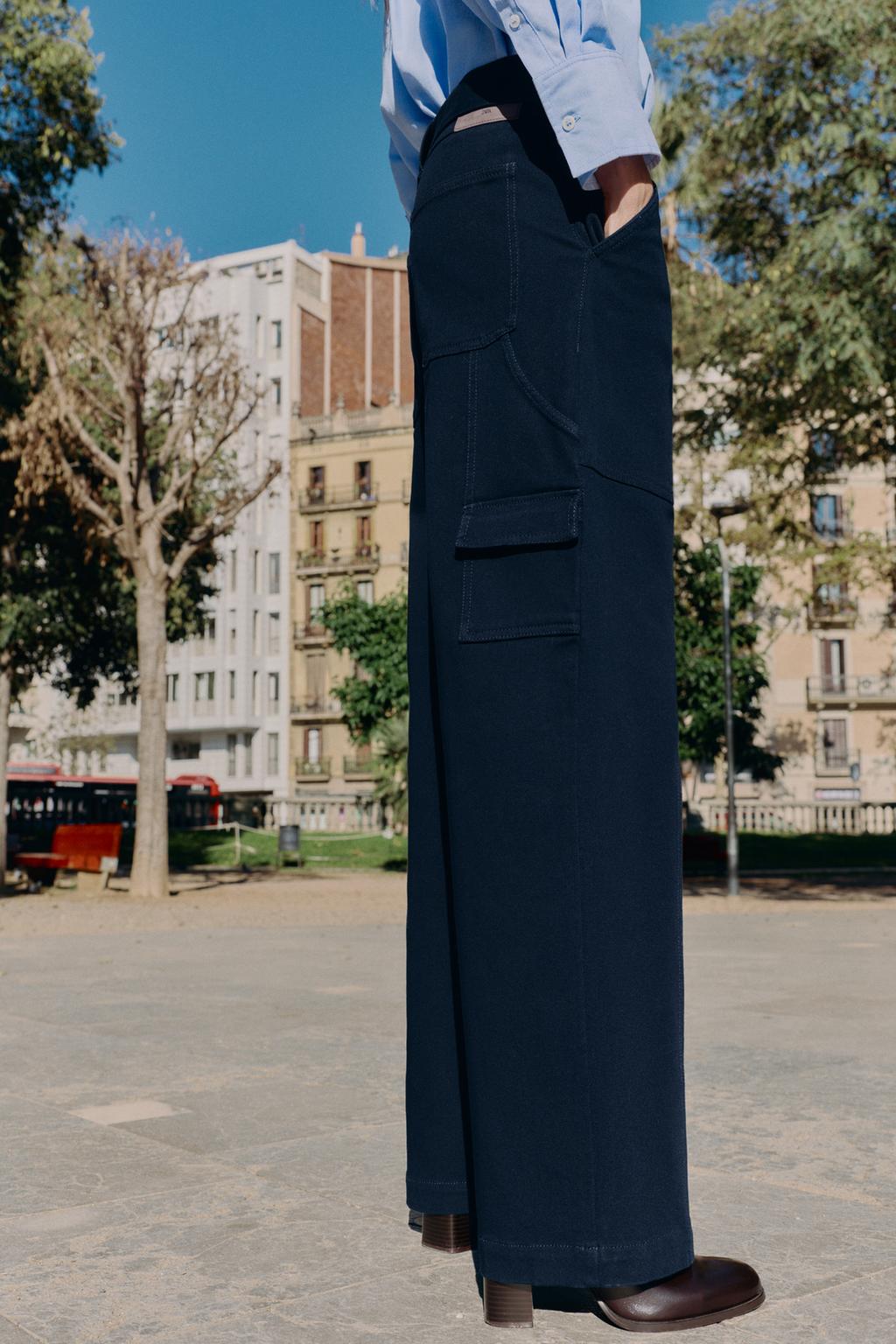 БРЮКИ КАРГО С ПОЯСОМ