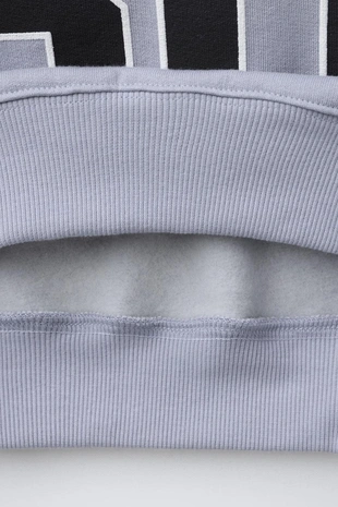 Толстовка с принтом «номер и надпись»- Заказать в России