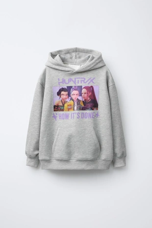 Худи с принтом KPOP DEMON HUNTERS™ NETFLIX ©- Заказать в России