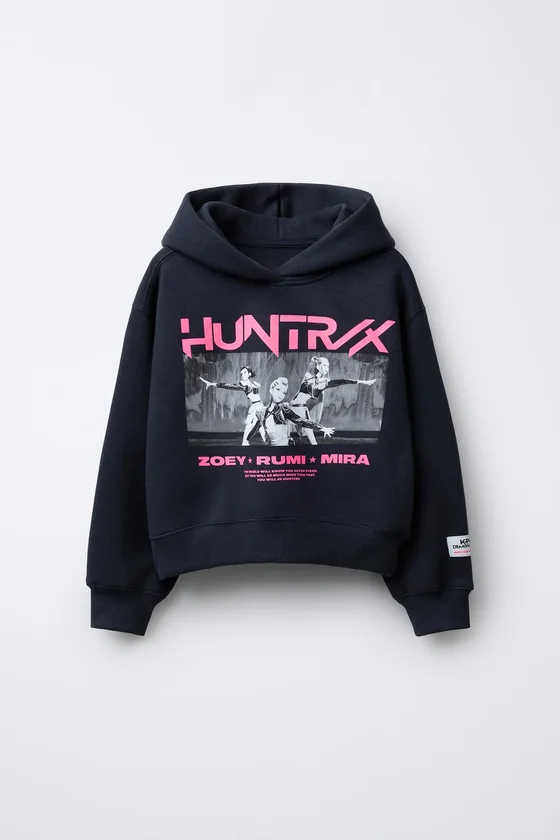 ХУДИ С ПРИНТОМ «Kpop Demon Hunters» © Netflix