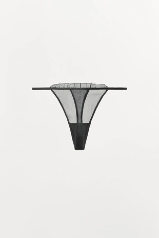 Трусы танга из 100% шелка- Заказать в России