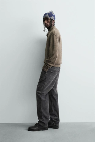 Трикотажное поло свободного кроя- Заказать в России