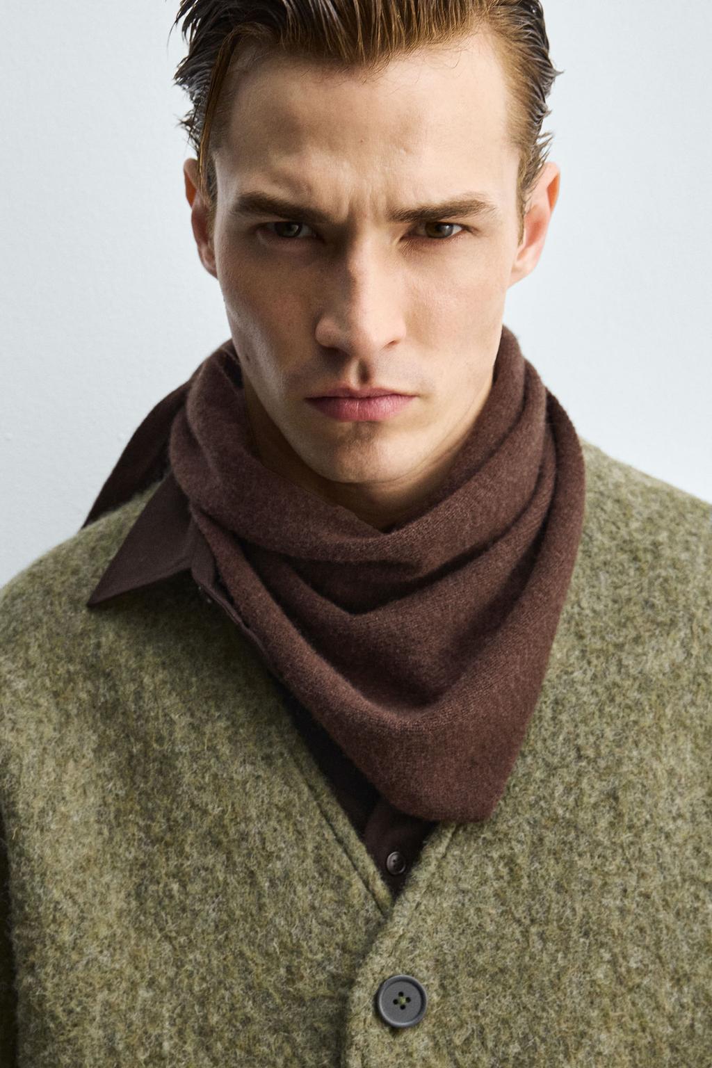 КАРДИГАН RELAXED FIT ИЗ ТЕКСТУРИРОВАННОЙ ТКАНИ