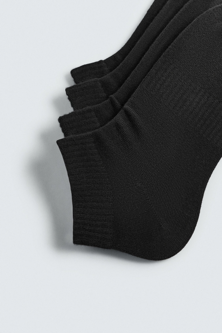 Набор из четырех пар базовых носков на щиколотку