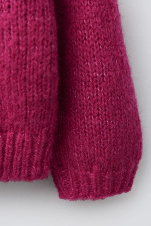 Жаккардовый свитер с блестками- Заказать в России