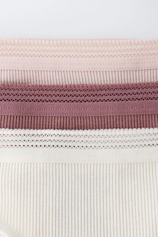 Купить Zara Тройной набор безшовных трусов с эластичным поясом