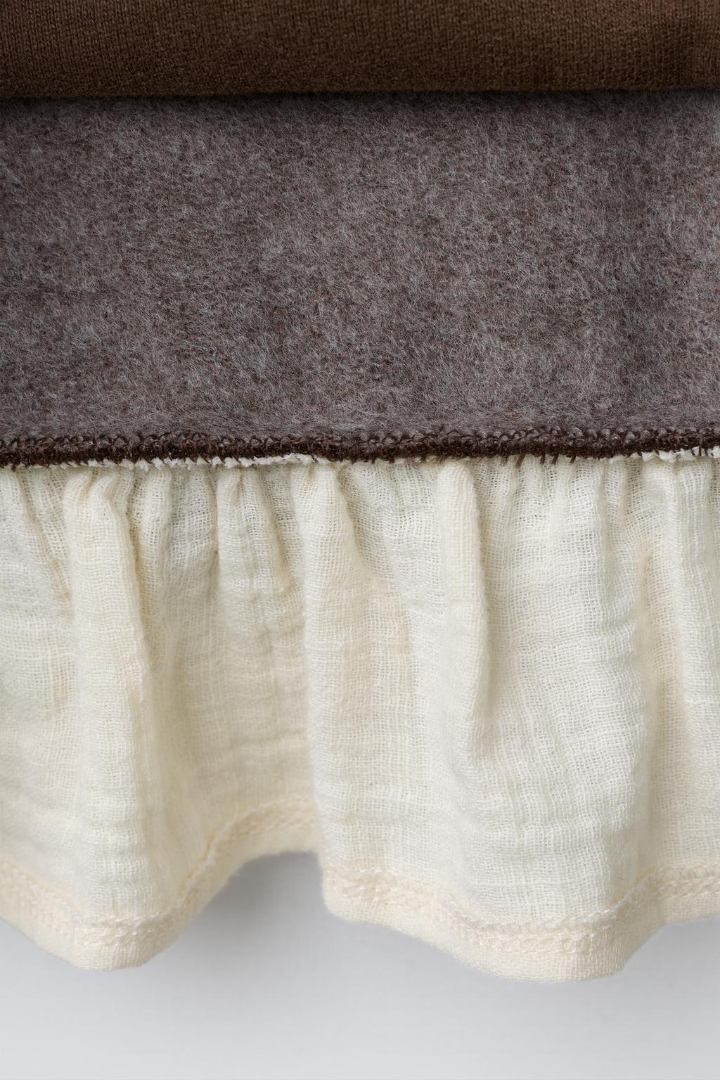 ТОЛСТОВКА С ЦВЕТОЧНЫМИ ВСТАВКАМИ