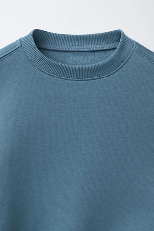 BASIC JOGGING SWEATSHIRT AND JOGGER TROUSERS WITH LABEL- Заказать в России