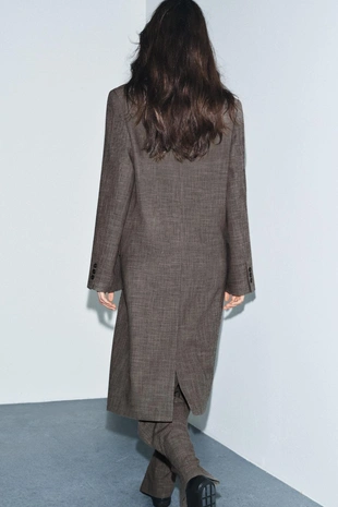 Двубортное классическое пальто — ZW COLLECTION LIMITED EDITION- Заказать в России