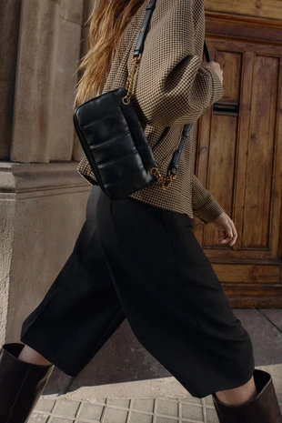 Стеганая сумка через плечо- Заказать в России