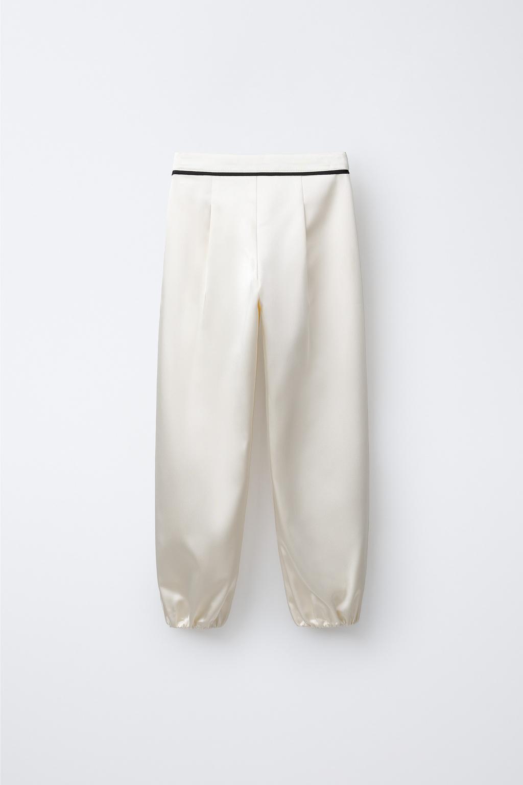 БРЮКИ-БОМБАШКИ С ЦВЕТКОМ