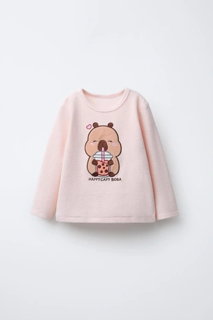 Пижама из махрового велюра CAPYBARA CAPYFUN © для детей от 1,5 до 6 лет- Заказать в России