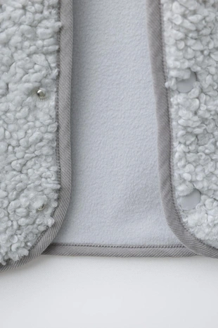 Куртка из искусственной овчины с флисовой подкладкой- Заказать в России