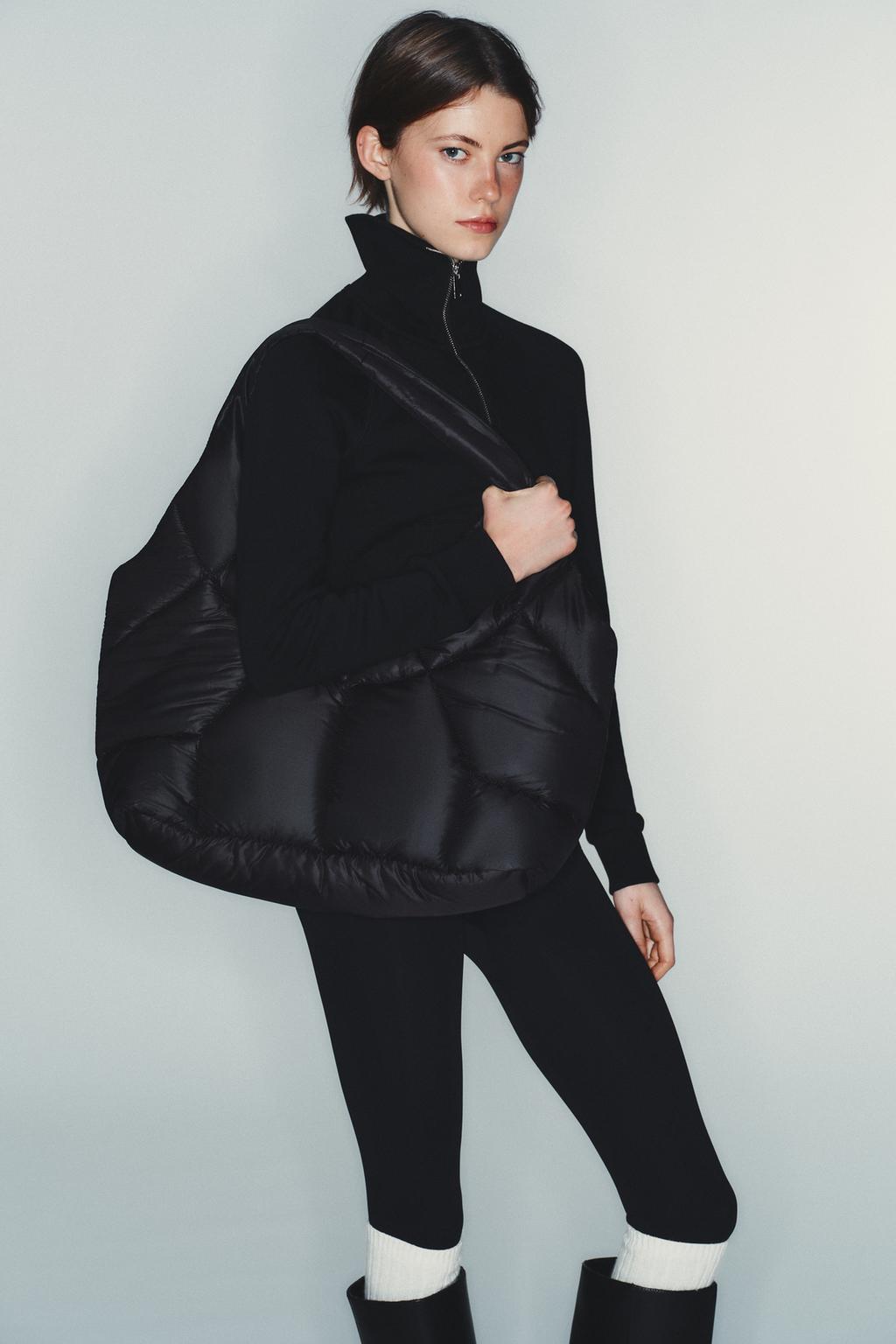 ШОПЕР С ЭФФЕКТОМ СТЕГАНОГО МАТЕРИАЛА