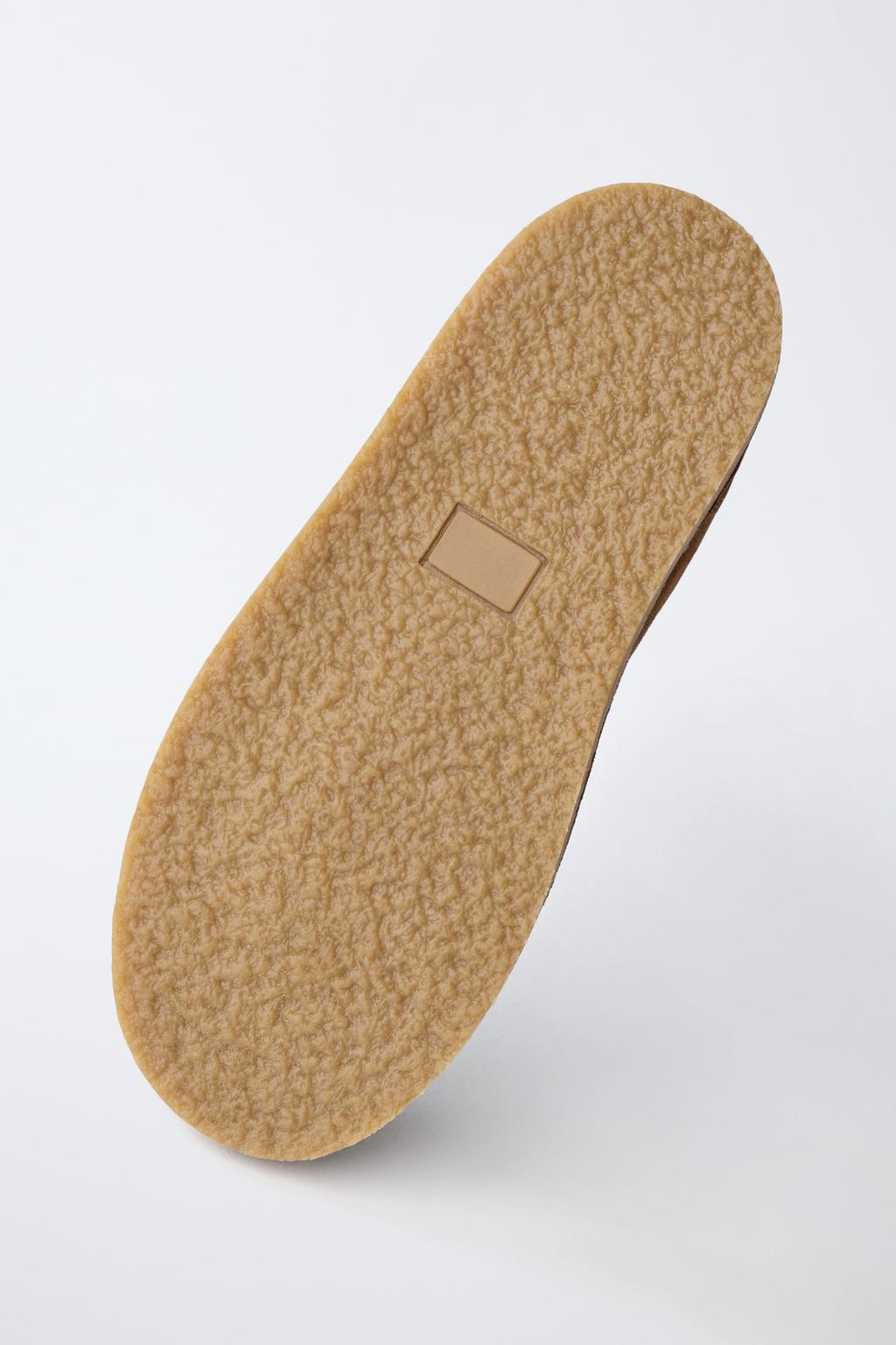 КОЖАНЫЕ БОТИНКИ С ПОДКЛАДКОЙ