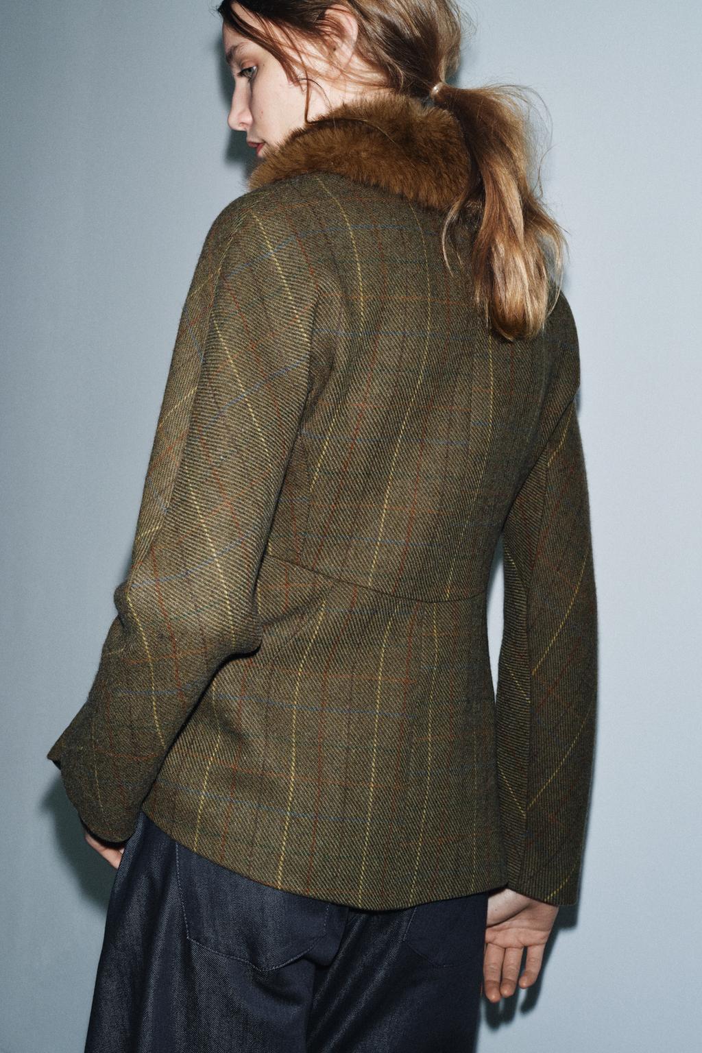 БЛЕЙЗЕР ИЗ СМЕСОВОЙ ШЕРСТИ — ZW COLLECTION