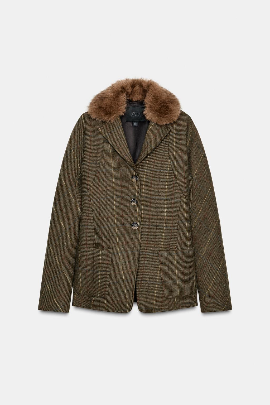 БЛЕЙЗЕР ИЗ СМЕСОВОЙ ШЕРСТИ — ZW COLLECTION