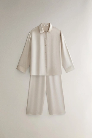 Шелковая рубашка- Заказать в России