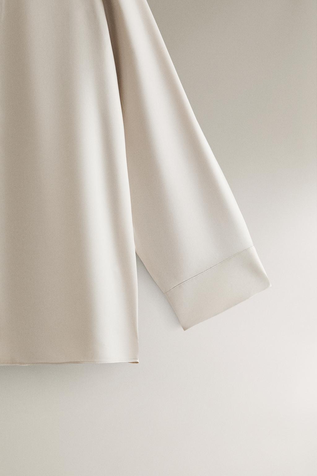 Шелковая рубашка