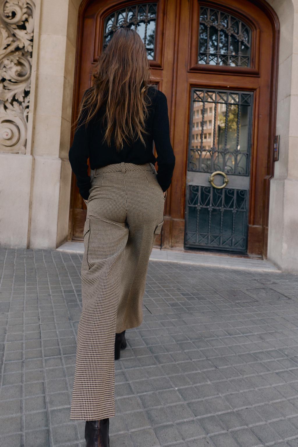 БРЮКИ КАРГО «ГУСИНАЯ ЛАПКА»