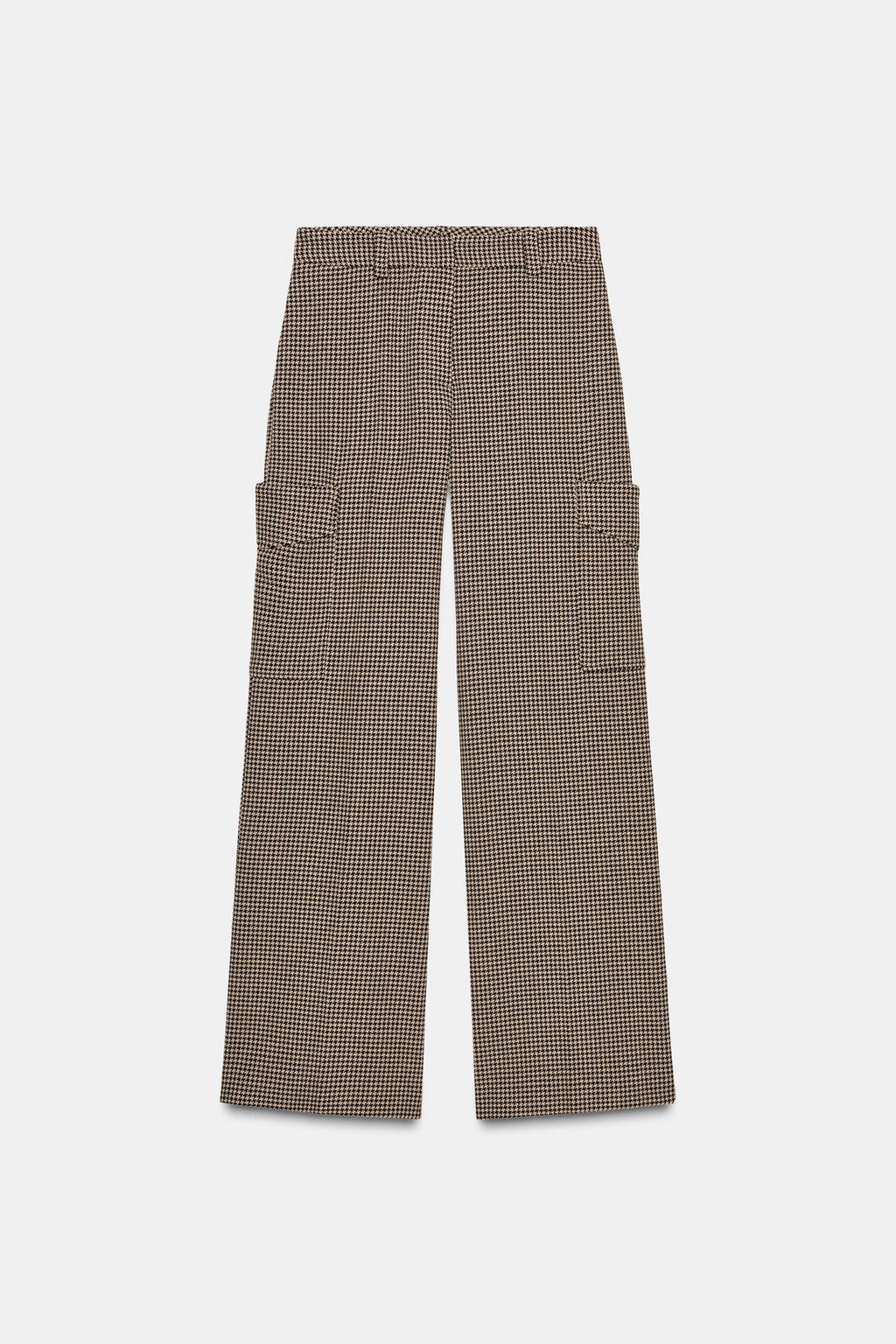 БРЮКИ КАРГО «ГУСИНАЯ ЛАПКА»