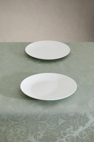 Хлопковый скатерть с жаккардовыми цветочными мотивами и смолистым покрытием- Заказать в России