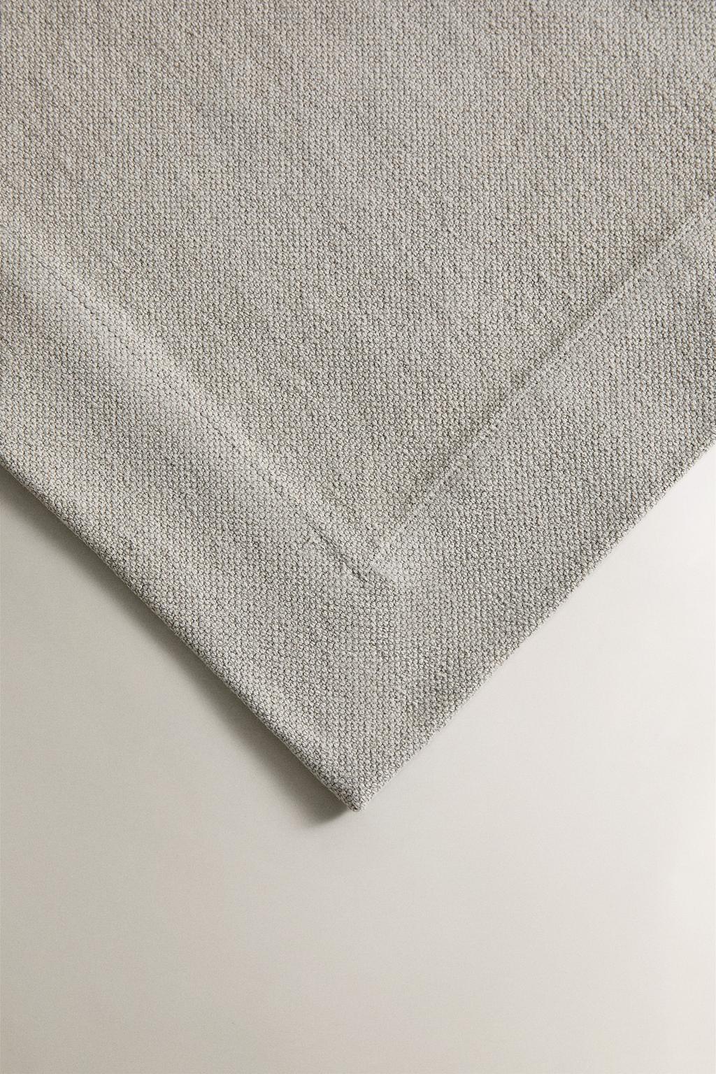 Полноцветное плотное льняное скатерть