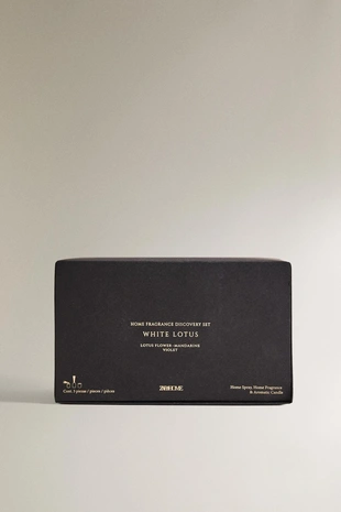 Набор подарочный WHITE LOTUS (набор из 3 предметов)- Заказать в России