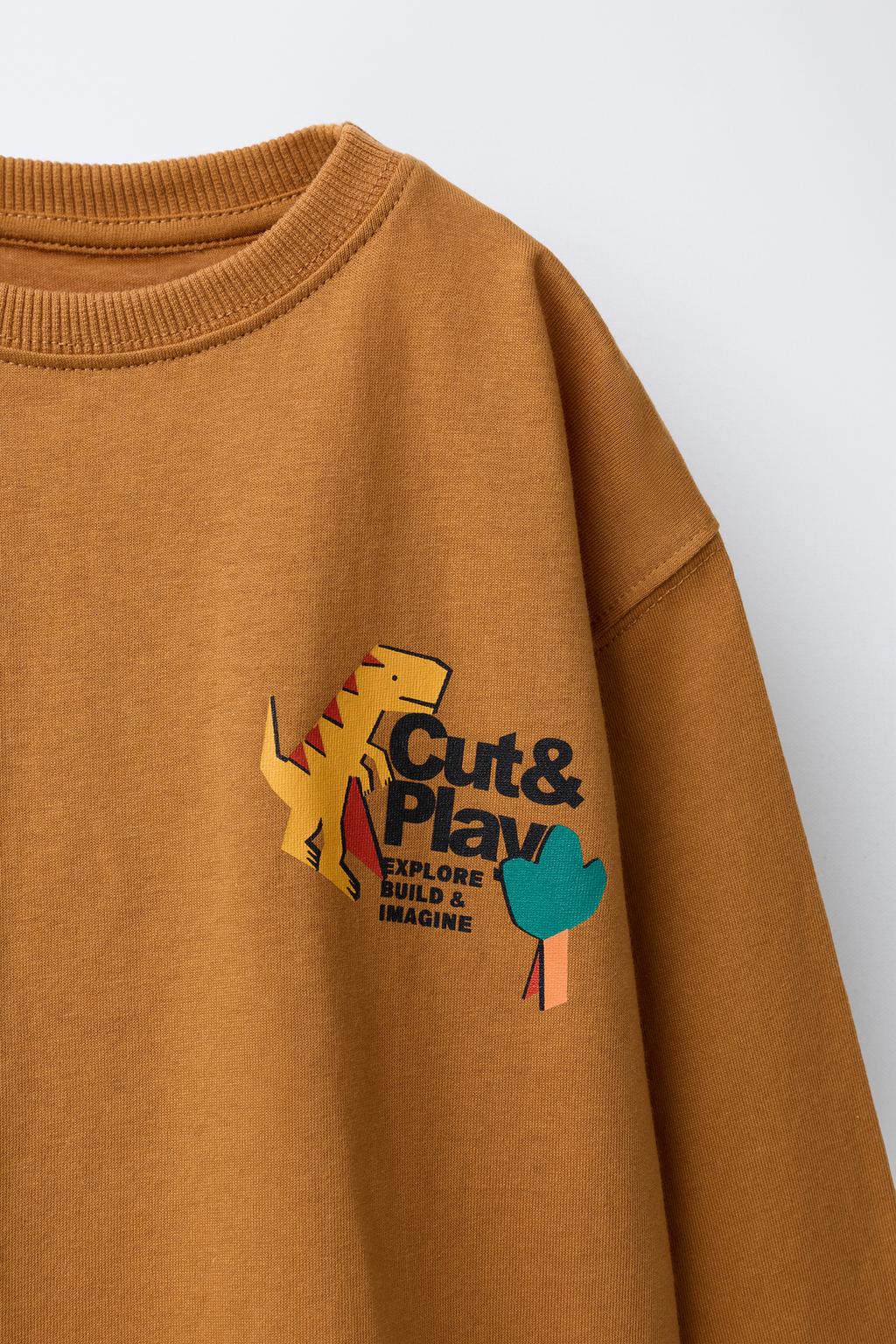 ФУТБОЛКА С ПРИНТОМ «ДИНОЗАВРЫ»