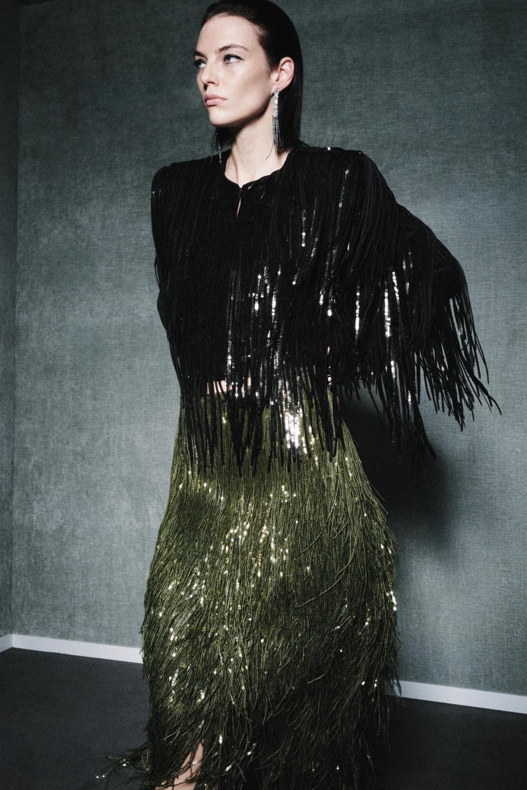 КУРТКА С БАХРОМОЙ — ZW COLLECTION LIMITED EDITION